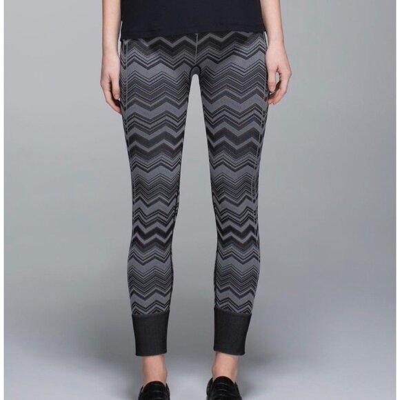 Lululemon Seamless Ebb‎ to Street Pants size 8 Heathered Slate - Picture 1 of 8